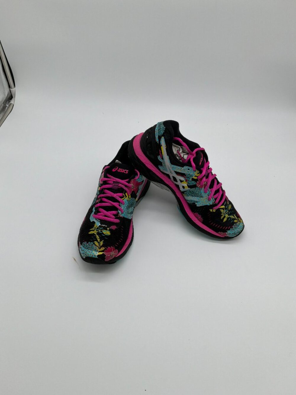Asics Gel-Kayano 23 Floral Running Shoes Womens Size 9